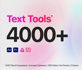 Как создать проект для VideoHive — кейс Никиты Чеснокова c паком Text Tools